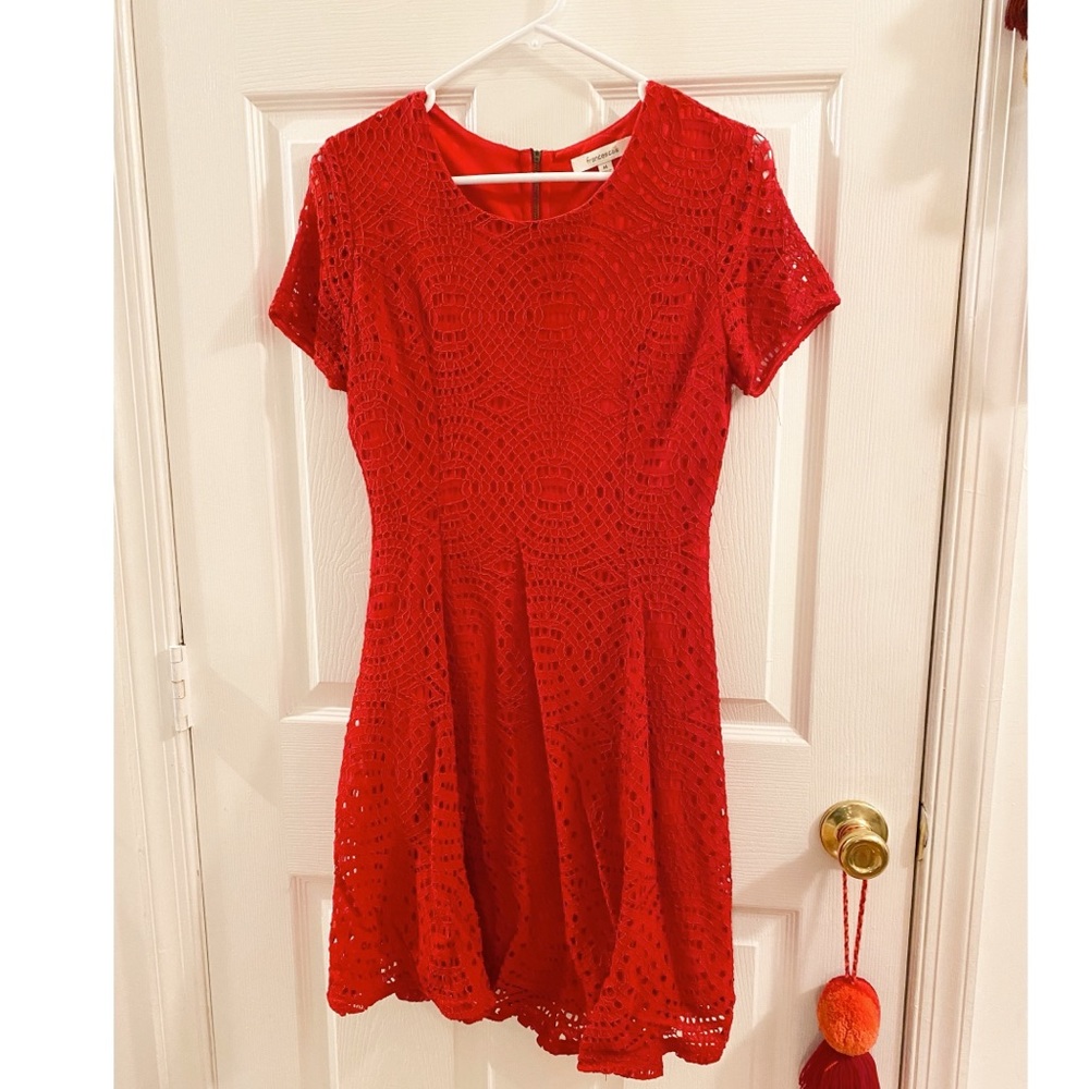 Red dress